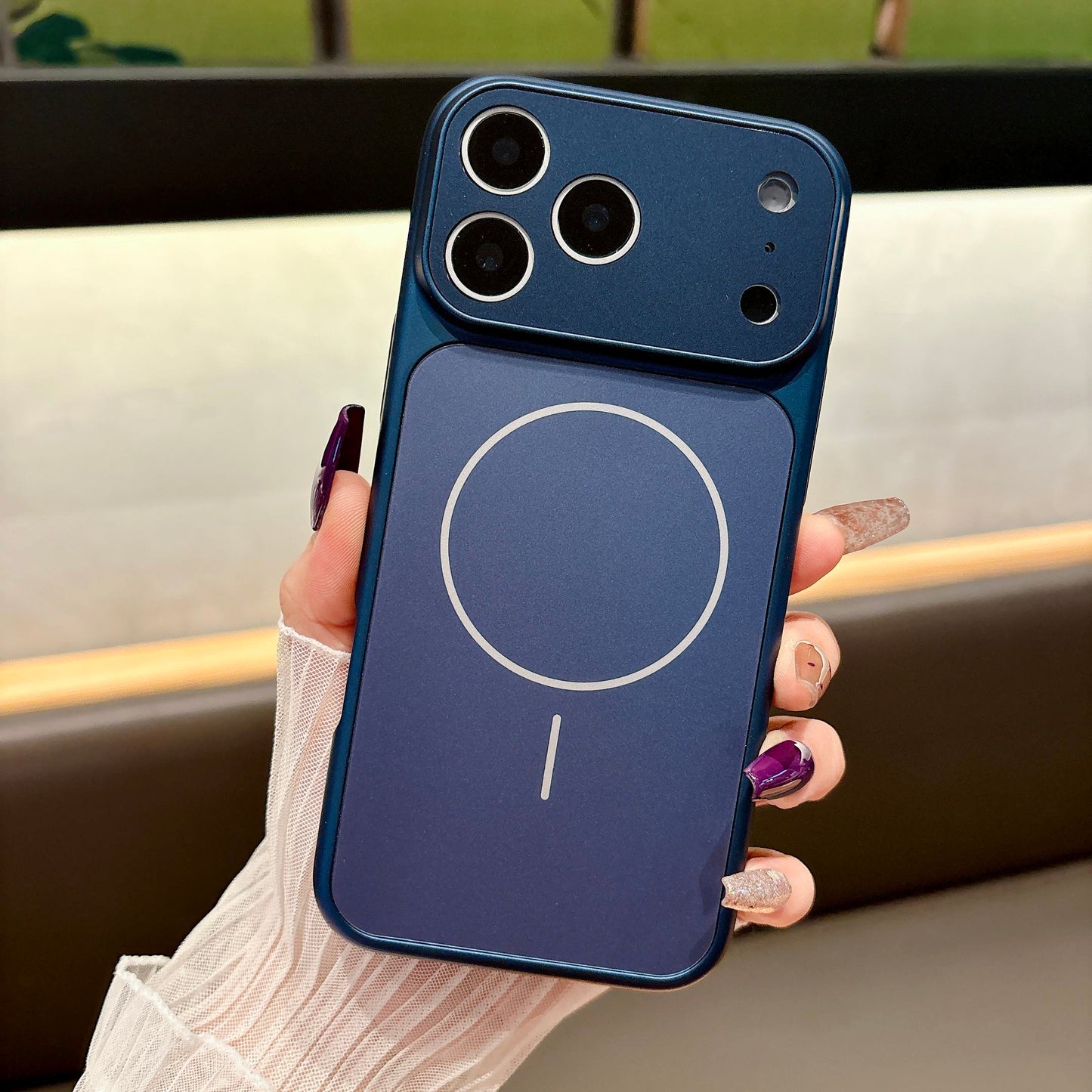 Magnetic Matte Shockproof Case for iPhone