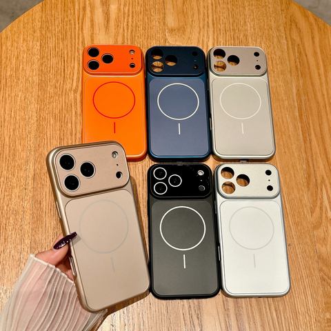 Magnetic Matte Shockproof Case for iPhone