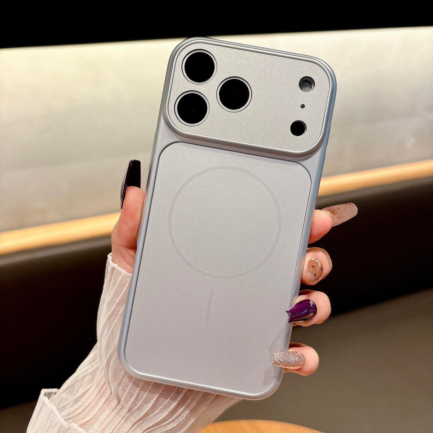 Magnetic Matte Shockproof Case for iPhone