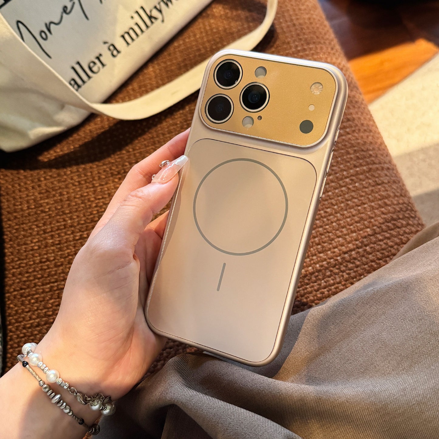 Magnetic Matte Shockproof Case for iPhone